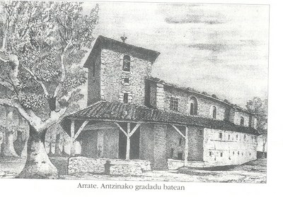 Arrate. Grabado antiguo Arrate. Grabado antiguo