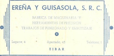 36) Ereña y Guisasola, SRC 36) Ereña y Guisasola, SRC
