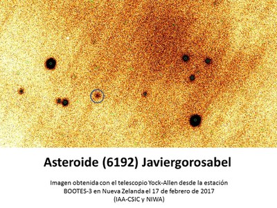 Javier Gorosabel asteroidea Javier Gorosabel asteroidea