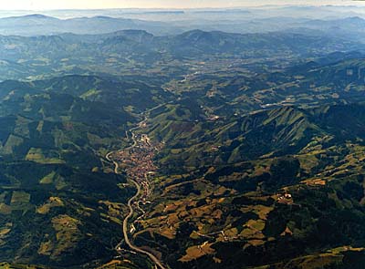 Eibar, panorámica