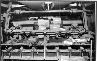 Máquina copiadora de báscula.