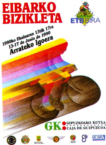 "Eibarko Bizikleta" y "Arrate Igoera" en 1990