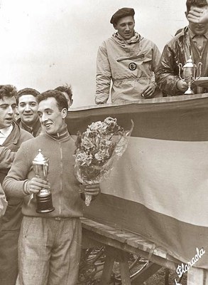 1957. Subida a Arrate en aficionados.