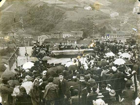 Inauguración del Sanatorio de Jardines