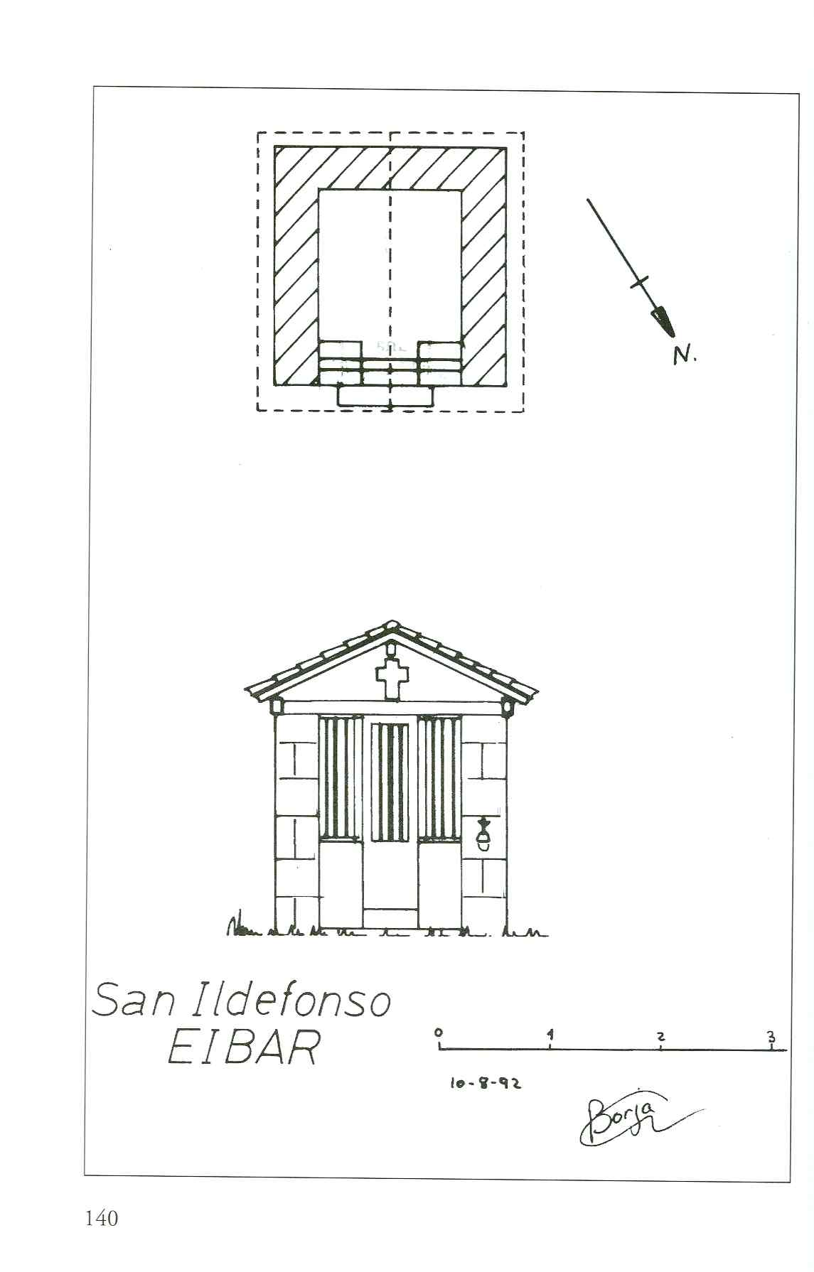 Plano de San Ildefonso.