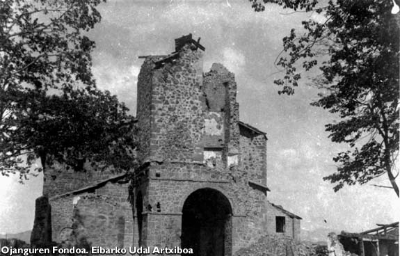 Santuario de Arrate, 1937.