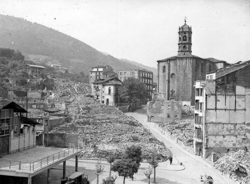 Zona de Barrenkale y parroquia.