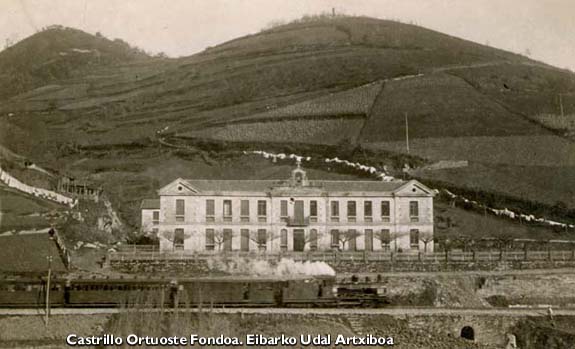 Antigua Residencia de San Andrés. Hacia 1910.