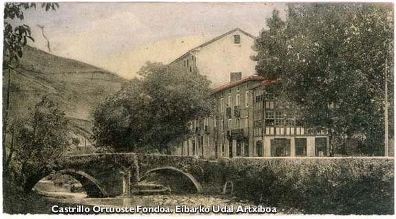 Puente de Urkizu. 1915.