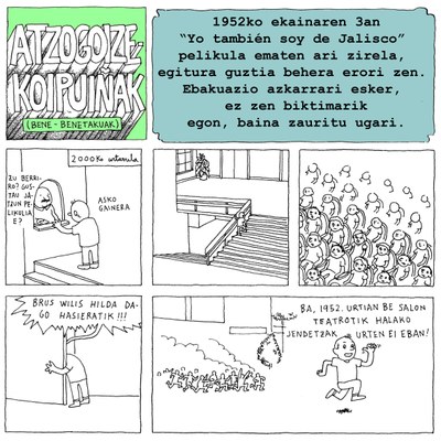 "Salon Teatro, 1952", Atzo goizeko ipuinak