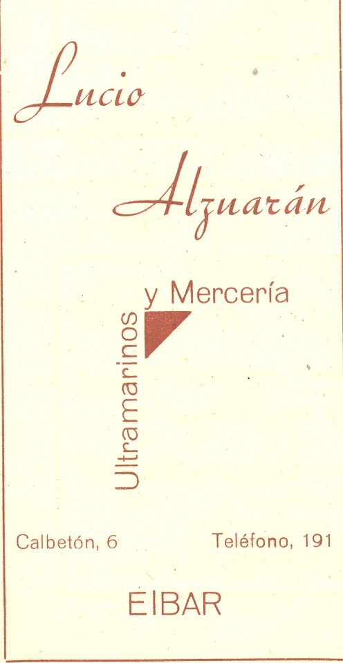 103) Ultramarinos Lucio Alzuarán