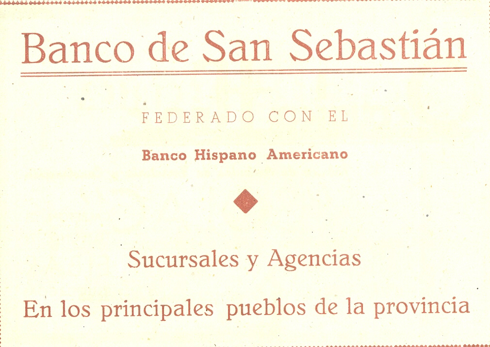 11) Banco de San Sebastian