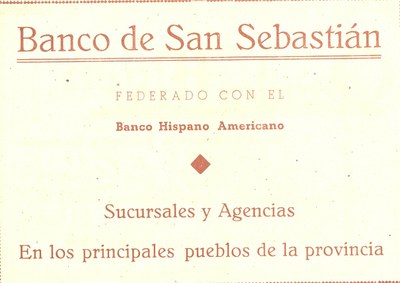 11) Banco de San Sebastian