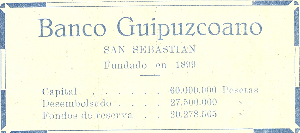 13) Banco Guipuzcoano