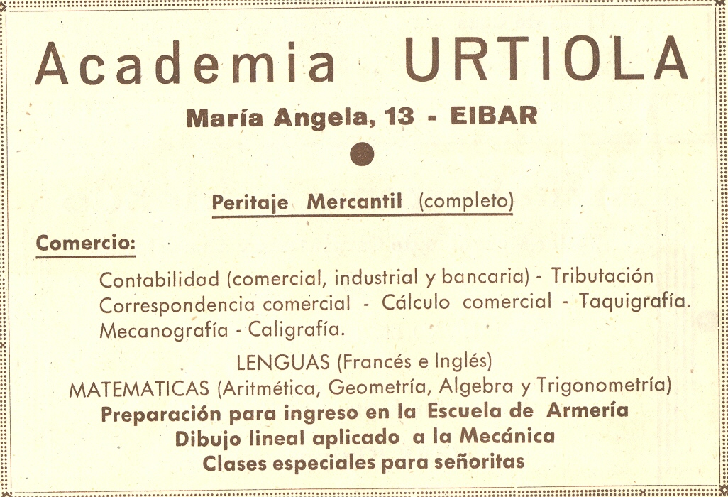 2) Academia Urtiola