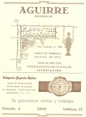 3) Aguirre relojería-joyería 3) Aguirre relojería-joyería
