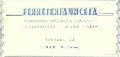 45) Ferretería Unceta
