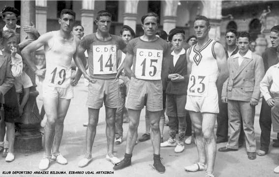 Carrera organizada por el Club Deportivo Eibar.