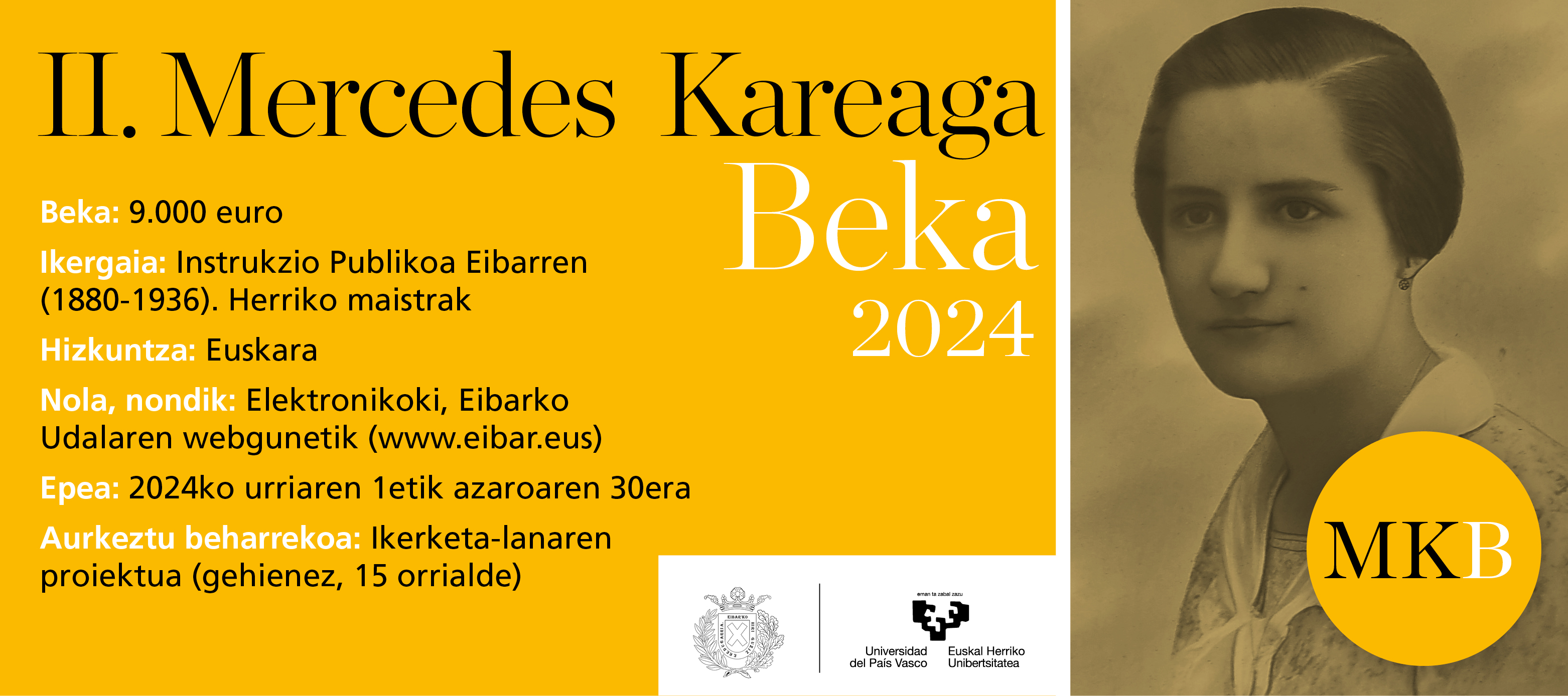 Mercedes Kareaga beka 2024