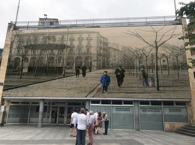 Plaza Untzaga y el kiosko viejo (1910) Plaza Untzaga y el kiosko viejo (1910)