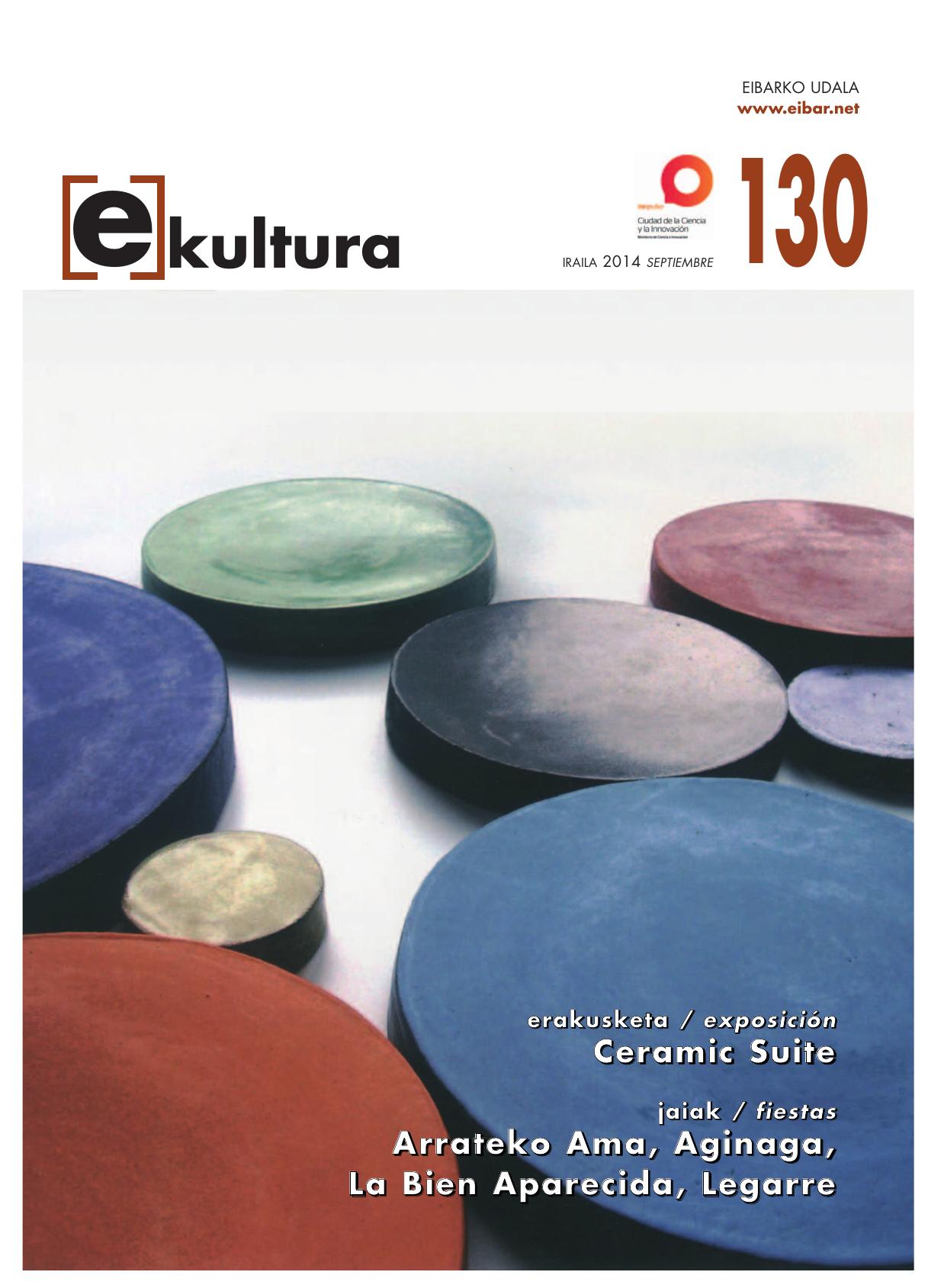 2014, septiembre: programación cultural de Eibar