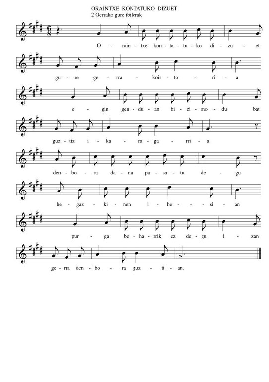 Gerrako gure ibilerak (Pepe Bolunburu)