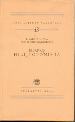 Eibarko hiri-toponimia