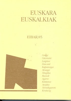 Euskara-Euskalkiak jardunaldiak