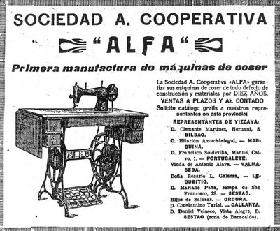 1934ko iragarkia 1934ko iragarkia