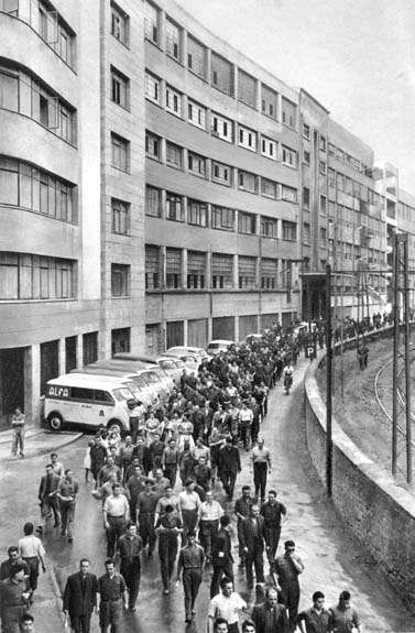 Alfako beharginak beharretik irtetzen. 1960.