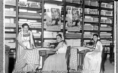 Bordatzaileak Mexikon. 1960. Bordatzaileak Mexikon. 1960.