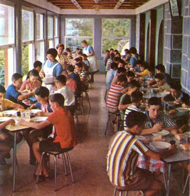 Ondarruako udalekua edo "kolonia". 1960. Ondarruako udalekua edo "kolonia". 1960.