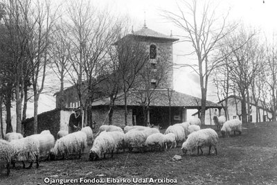 Arrateko Santutegia. 1914. Arrateko Santutegia. 1914.