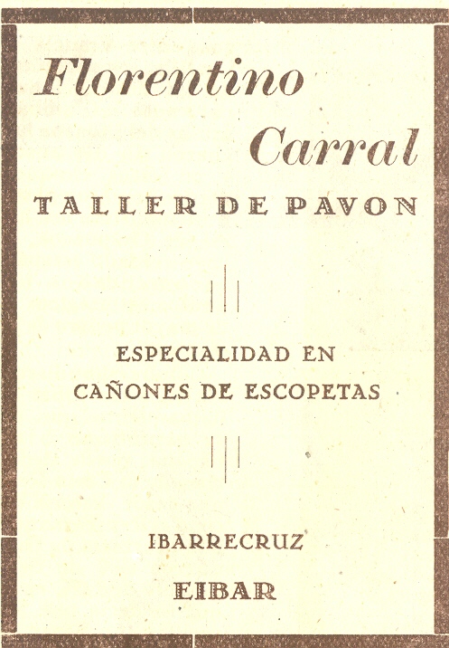 101) Taller de Pavon Florentino Corral