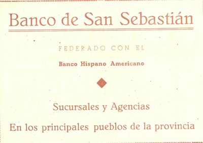 11) Banco de San Sebastian