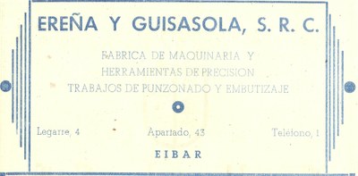 36) Ereña y Guisasola, SRC 36) Ereña y Guisasola, SRC