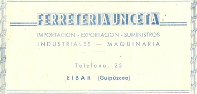 45) Ferretería Unceta