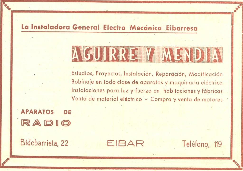 5) Aguirre y Mendia