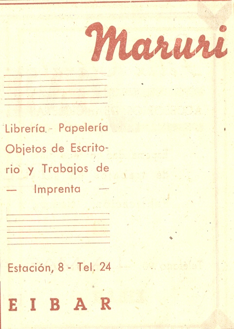 73) Librería-papelería Maruri