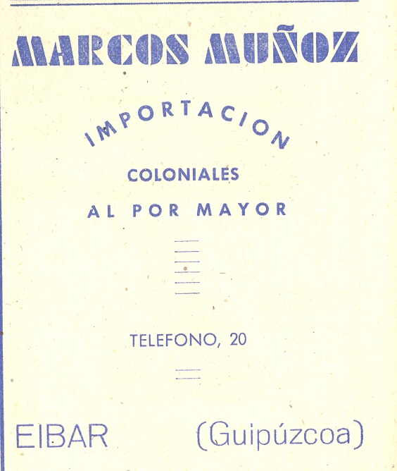 80) Marcos Muñoz (importación de coloniales al por mayor)