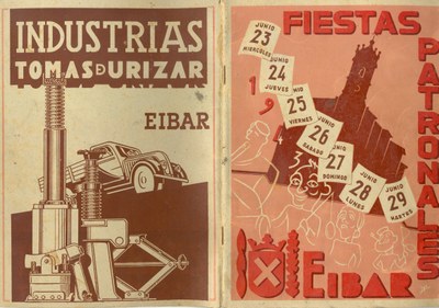 93) Portada del librito con la programación de las fiestas 93) Portada del librito con la programación de las fiestas