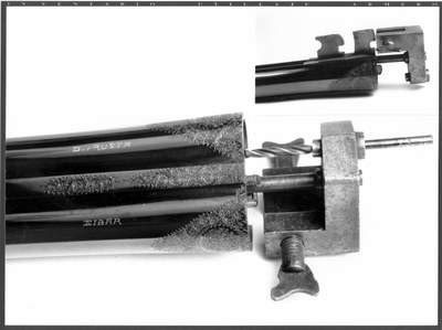 Colocación para hacer el agujero-guías para el extractor-expulsor Holland.tif.jpg Colocación para hacer el agujero-guías para el extractor-expulsor Holland.tif.jpg