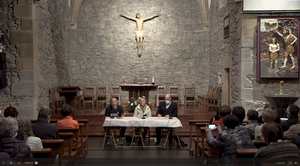Elena Barrena Osoro historialari eibartarraren “Eibar y los caminos medievales” hitzaldia Elena Barrena Osoro historialari eibartarraren “Eibar y los caminos medievales” hitzaldia