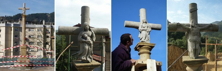 Urkiko gurutzea berrituta Urkiko gurutzea berrituta